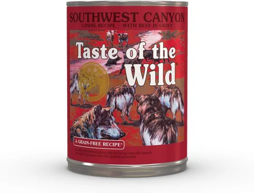 Vista 9 de Taste of the Wild High Prairie Wet Food, bisonte en salsa, 13.2 onzas, caja