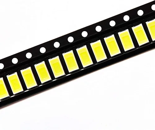 Vista 5 de CHANZON 100 piezas 5730 (5630) blanco 6000K SMD LED diodo luces chip (0.224 in x 0.118 in DC 3V 150mA 0.5W 50-55LM) alta intensidad Super brillante