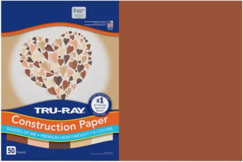 Vista 6 de Tru-Ray Papel de Construcción 9x12 Almendra