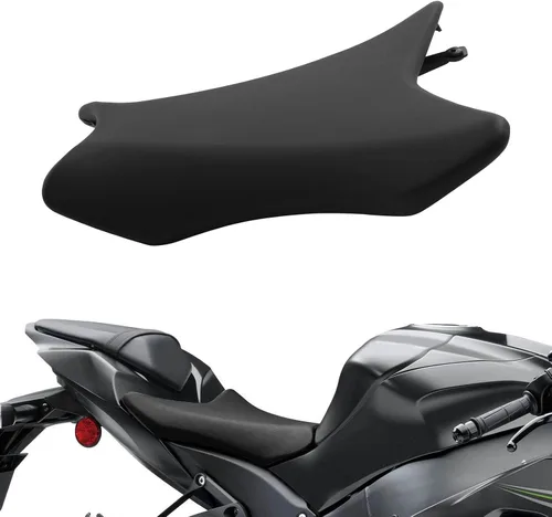 Vista 2 de TCMT Asiento delantero del conductor apto para Kawasaki ZX-10R ZX10R ZX1000 2004 2005 negro