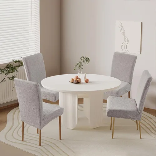 Vista 78 de Fundas impermeables para sillas de comedor, fundas elásticas para sillas Parsons, para comedor, cocina, funda protectora para silla de comedor