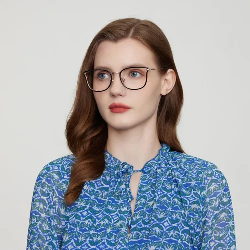Vista 4 de Blue Light Glasses for Woman, Blue Light Blocking Glasses for Women, Anti Glare/UV400/Eye Strain