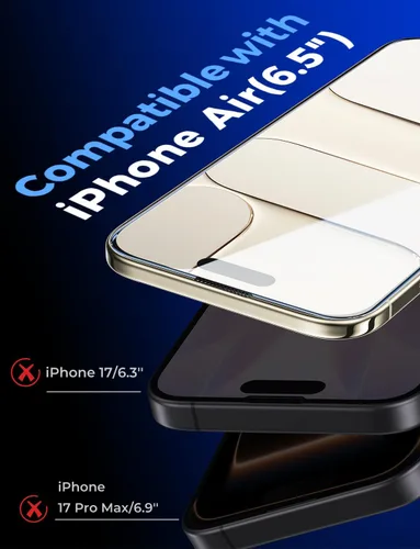 Vista 13 de MAGIC JOHN Paquete de 2 protectores de pantalla para iPhone SE 3/SE 2 (edición 2022/2020), vidrio templado para iPhone 7/8/6, eliminación automática