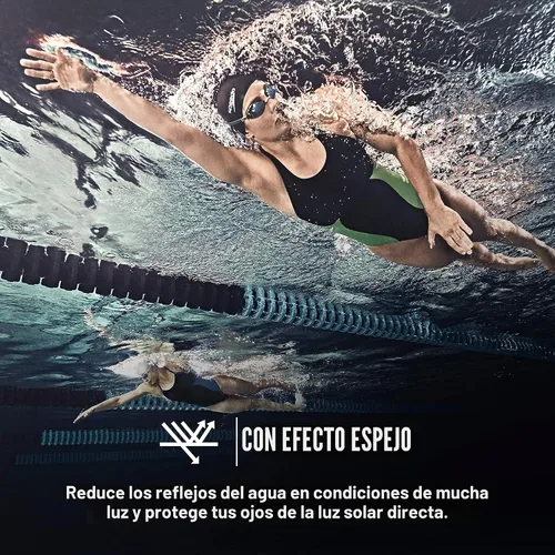 Vista 3 de Speedo Women's Swim Goggles Mirrored Vanquisher