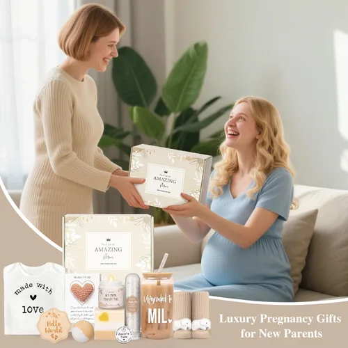 Vista 7 de Regalos para nuevas madres para mujeres, regalos de embarazo para nuevos padres que esperan mamá, regalos de baby shower para mamá, regalo ideal