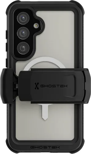 Vista 20 de Ghostek Nautical - Funda impermeable para Galaxy S23 con protector de pantalla y cámara, funda con clip para cinturón, protección resistente