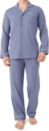 Vista 58 de DAVID ARCHY - Pijama de algodón con botones para hombre