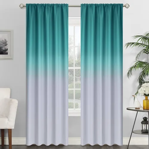 Vista 86 de SimpleHome Cortinas Pequeñas Negras Impermeables con Bolsillo para Barra Suave para Cocina, Cortinas Impermeables con Bolsillo para Barra