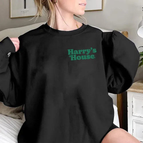 Vista 5 de BluePrints Sudadera Harry Tracklist - Suéter de 2 caras inspirado en Harry para fanáticos, Estilo 1