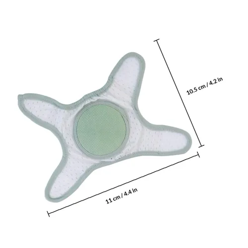 Vista 2 de EXCEART Rodilleras ligeras para gatear para niños pequeños, protectores transpirables y suaves para gatear, diseño cómodo para todas las estaciones
