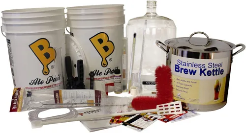 Vista 2 de Brewer's Best BeastBeer Kit de equipo 1003BB con botella mejor