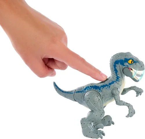 Vista 4 de JURASSIC WORLD HATCH 'N PLAY DINOS Velociraptor Azul