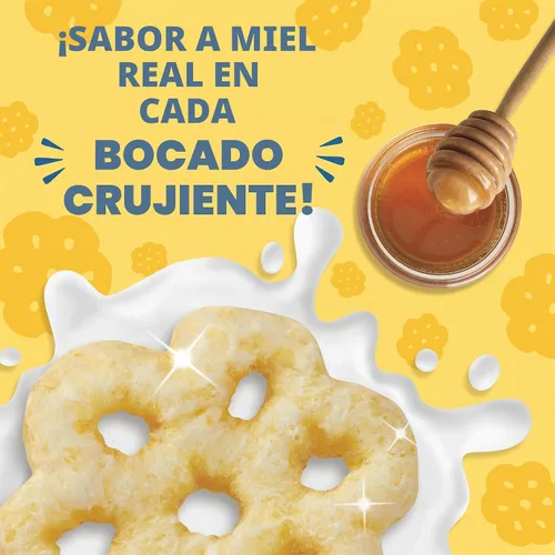 Vista 7 de Honeycomb Cereal para el desayuno, hecho con miel real, caja de 10 onzas
