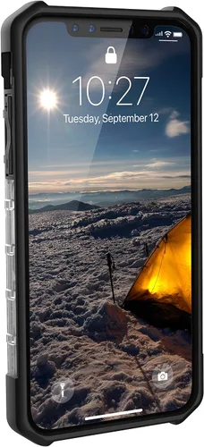Vista 7 de URBAN ARMOR GEAR UAG - Funda protectora para iPhone Xs/X (pantalla de 5.8 pulgadas) de plasma [hielo], resistente a prueba de golpes, a prueba