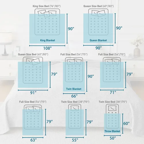 Vista 2 de KAWAHOME - Manta de punto para verano, ligera, transpirable, peluda, de jersey para sofá o cama