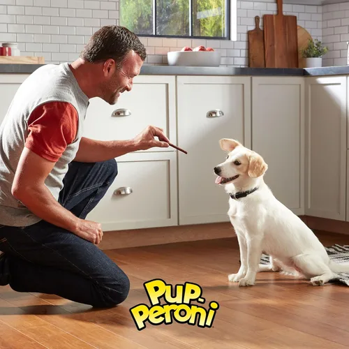 Vista 6 de Pup-Peroni Golosinas para perros, sabor a carne magra, 22.5 onzas, hechas con carne de res real, 90% libre de grasa