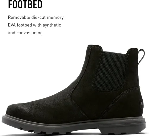 Vista 4 de SOREL Botas impermeables Carson Chelsea para hombre