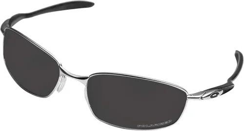 Vista 2 de BroLizard 2.0mm Thick Polarized Lens Replacement for Oakley Blender OO4059 Sunglasses - Solid Black Polarized Lenses