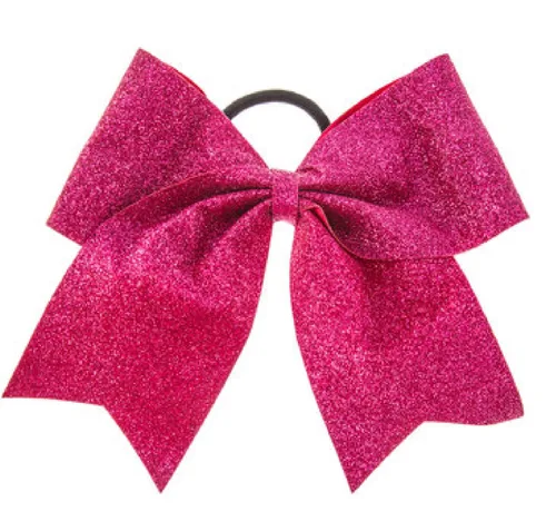 Vista 12 de Kenz Laurenz Lazos grandes para el pelo de 7 pulgadas, accesorios clásicos grandes para adolescentes, mujeres y niñas, animadoras de sóftbol
