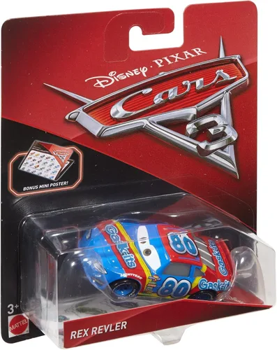 Vista 7 de Vehículo Disney/Pixar Cars 3 Rex Reveler (Gask-Its) Die-Cast