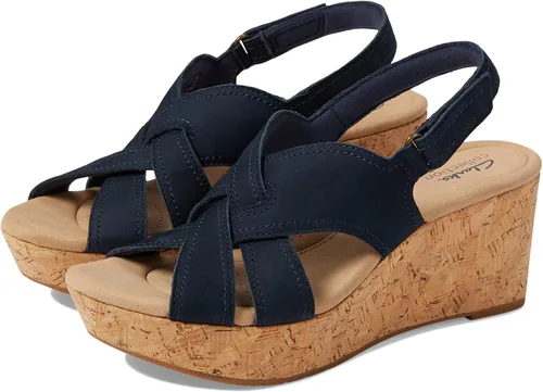 Vista 4 de Clarks Sandalias con espalda cruzada para mujer