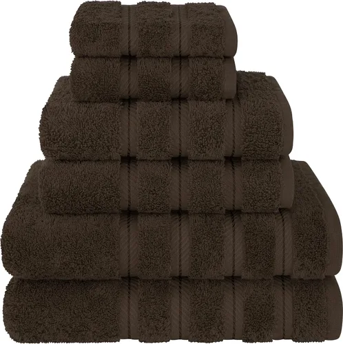 Vista 107 de American Soft Linen - Juego de toallas de 3 piezas, 1 toalla de baño, 1 toalla de mano y 1 toalla pequeña, 100% algodón turco para baño, juego