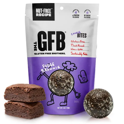 Vista 43 de The GFB Bocaditos de proteína aptos para alérgenos para pastel de cumpleaños, aperitivos sin gluten sin nueces, bolas de proteína a base de plantas