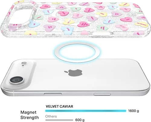 Vista 1231 de VELVET CAVIAR Funda para iPhone 15, compatible con MagSafe, probada contra caídas de 10 pies, fundas protectoras de diseño, leopardo color rosa