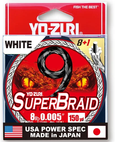 Vista 35 de YO-Zuri SUPERBRAID 9 - Línea de pesca trenzada flotante