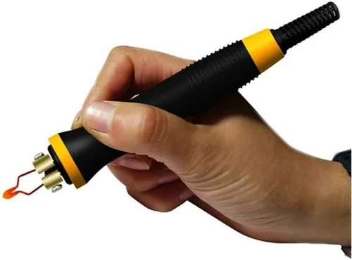 Vista 11 de ele ELEOPTION Kit de herramientas de manualidades de doble boca para pirografía de 110 V, kit de máquina de pirografía láser multifunción con 2
