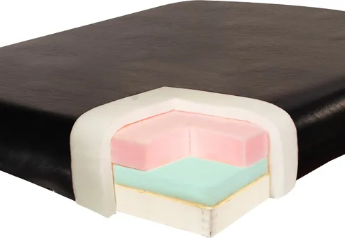 Vista 5 de Master Massage Mesa de masaje Montclair Stationary-Spa de 31 pulgadas, color negro, con espuma viscoelástica