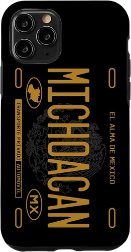 Vista 29 de Michoacano Michoacan Mexican State License Plate Phone Case for iPhone 17