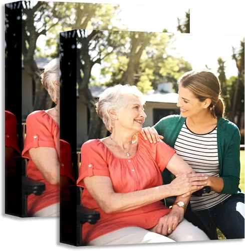 Vista 33 de YK artwood Lienzo Personalizado Subir Imágenes 12x16 pulgadas - Impresiones de Lienzo Personalizadas con Tus Fotos - Cuadros de Lienzo