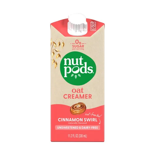 Vista 4 de Nutpods Crema de avena con remolino de canela, 11.2 FZ