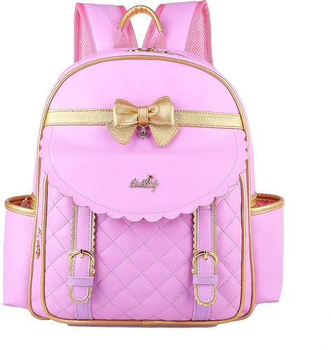 Vista 3 de Mochila impermeable de PU para niños de la escuela primaria