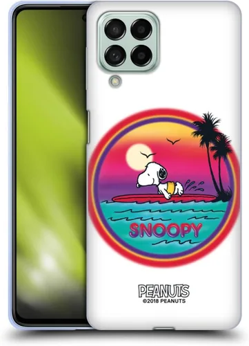 Vista 136 de Head Case Designs Officially Licensed Peanuts Beach Surf Snoopy Boardwalk Airbrush Gel Case [Military Grade Protection] Compatible with Google Pixel