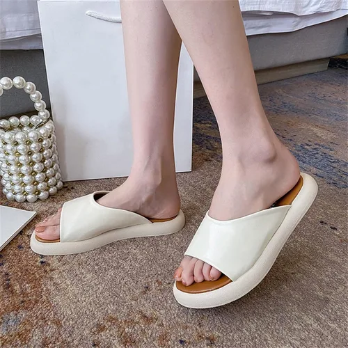 Vista 2 de Sandals Women Beach Sandals For Women Waterproof With Straps Sandals For Women Sandalias de mujer con plataforma y cuña Beige Shoes Size 6.5