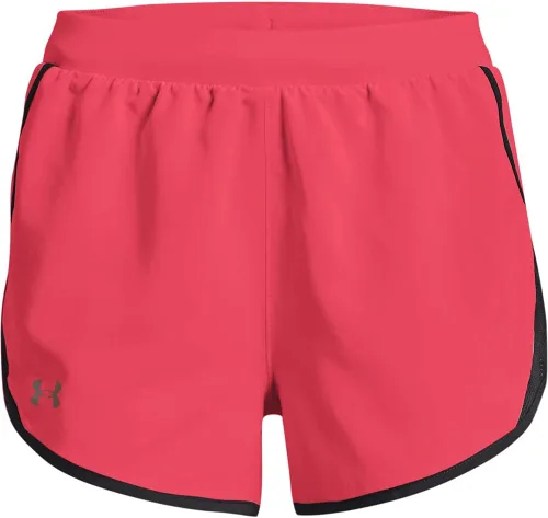 Vista 48 de Under Armour Women's Fly by 2.0 Running Shorts (027) negro / azul glaciar / reflectante