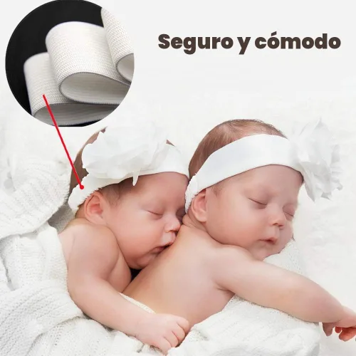 Vista 5 de Bandas elásticas para coser, banda elástica de tela elástica de 1 pulgada de ancho, carrete elástico para tejer, carrete elástico de 10 yardas
