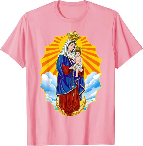 Vista 59 de Chinita Chiquinquira Venezuela Maracaibo Virgen Chiquinquira Chinita Zulia Camiseta negra