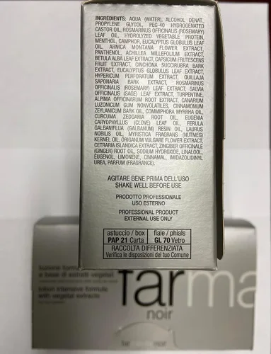 Vista 2 de farmavita tratamiento de pérdida de cabello negro 12X8ml por FarmaVita