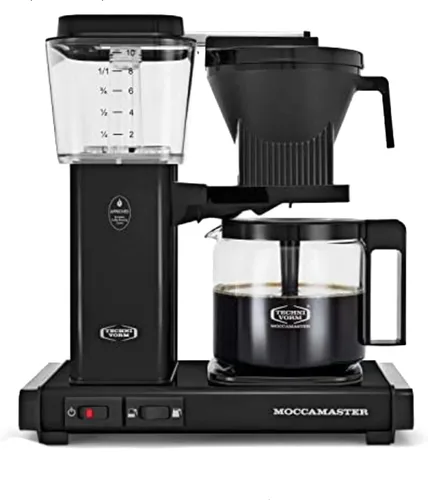 Vista 14 de Technivorm Moccamaster 53937 KBGV - Cafetera de 10 tazas, color negro, 40 onzas, 1.25 l
