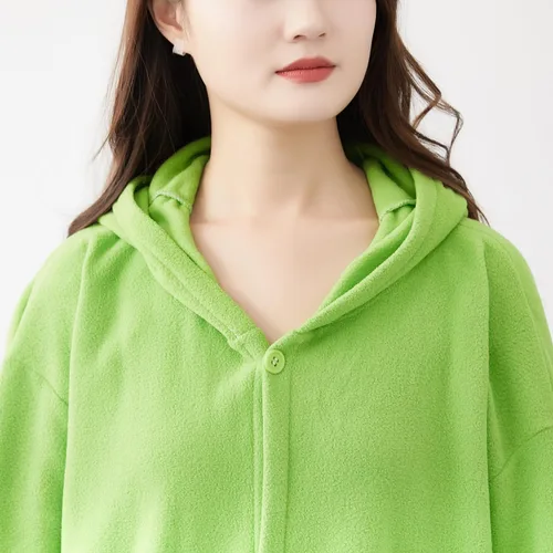 Vista 5 de Pijama unisex de una pieza para adultos, disfraz de Halloween y Navidad