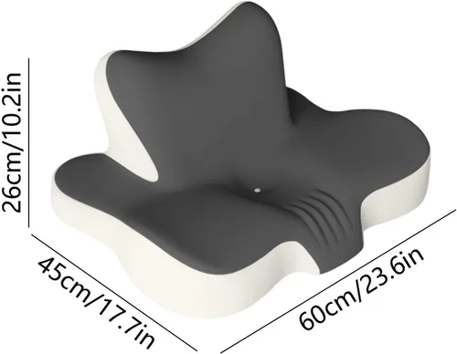 Vista 2 de Almohada refrescante para aliviar el dolor para el cuello, gris