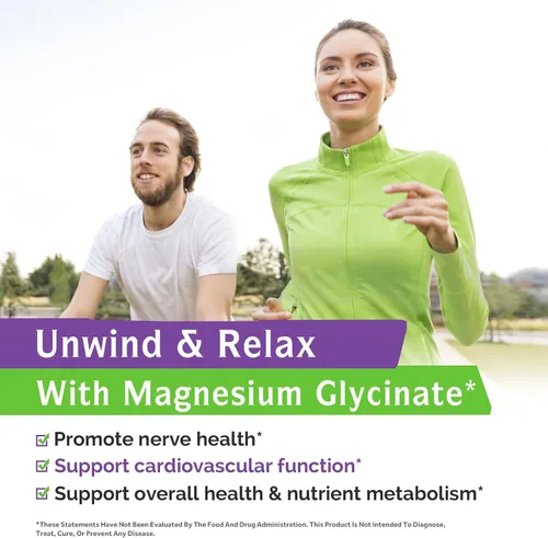 Vista 4 de Innate Vitality Glicinato de magnesio 1000 mg por porción Suplemento de magnesio elemental de 140 mg – Alta absorción, sin tamponado, sin OMG