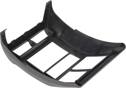 Vista 9 de HECASA Bisel de radio de tablero doble DIN compatible con Jeep Wrangler TJ Radio estéreo 1997-2002 panel central de bisel de tablero