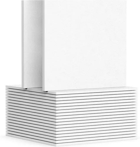 Vista 29 de TroyStudio 20 piezas de paneles acústicos autoadhesivos - Paneles absorbentes de sonido de 12 x 12 x 0.32 pulgadas, paneles de sonido decorativos