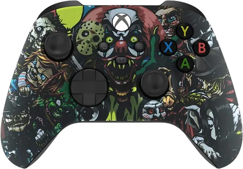 Vista 65 de Custom Controller for Xbox Series X/S - One - PC - Custom Gaming Controller -Soft Shell for Comfort Grip X (Galaxy)