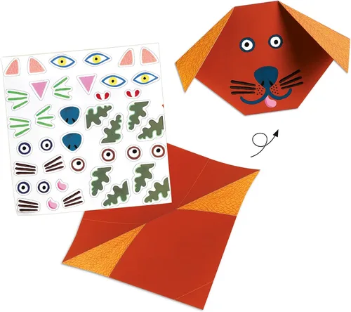 Vista 2 de Djeco Origami, Animales