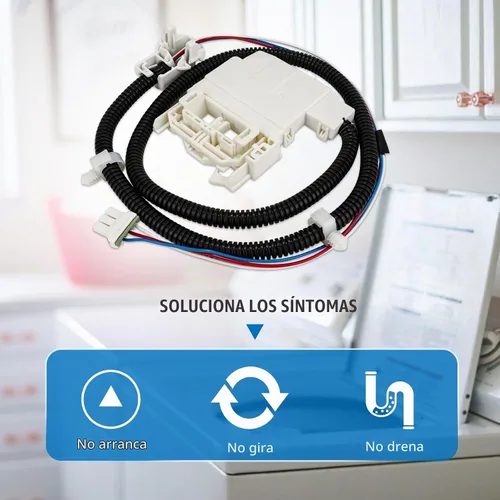 Vista 7 de WH08X32657 Interruptor de tapa de lavadora con arnés de cable para lavadoras GE, piezas de repuesto compatibles con la mayoría de interruptores